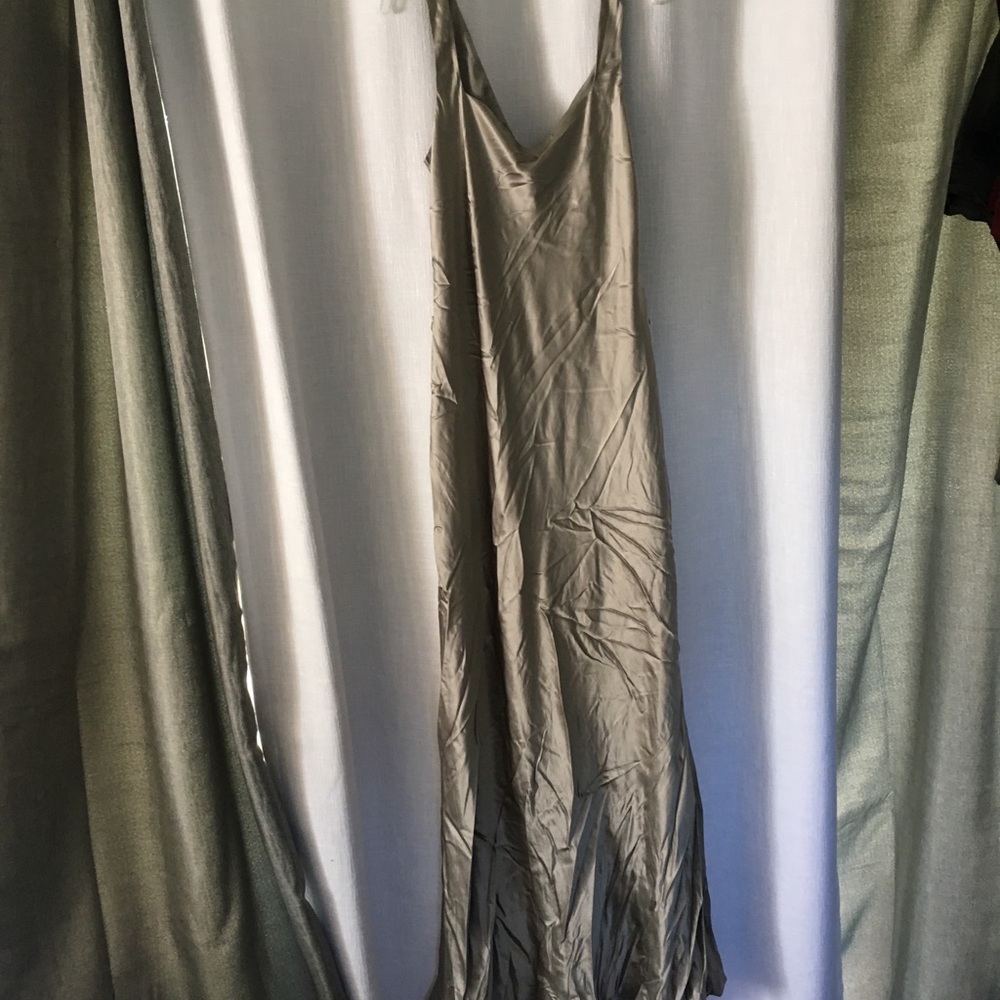 Maxi slip dress